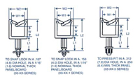 03 - 45 Series - Dimensions
